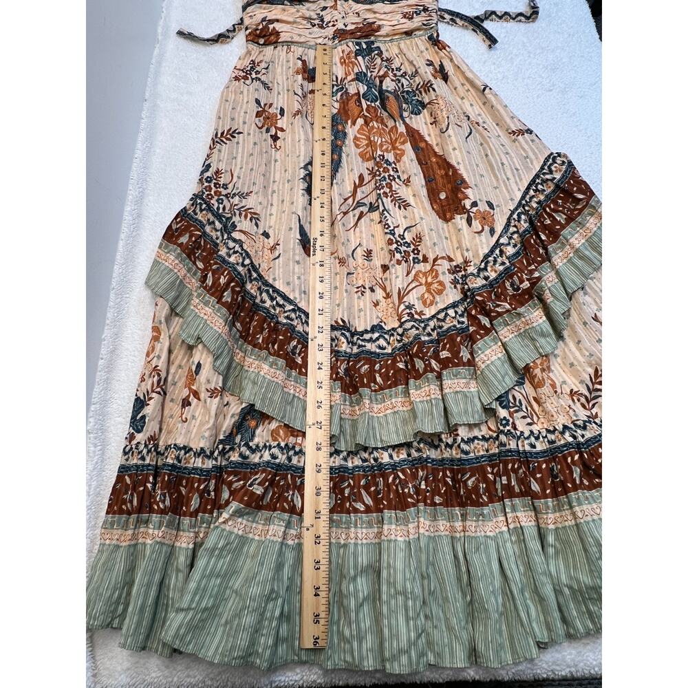 Ulla Johnson Portia Floral Print Midi Dress Boho Cottagecore Costal Summer, Sz 6 - Picture 9 of 14